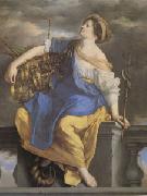 Orazio Gentileschi Public Felicity Surmounting Perils (mk05) oil